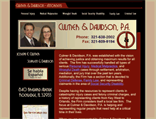 Tablet Screenshot of brevardtrialattorneys.com